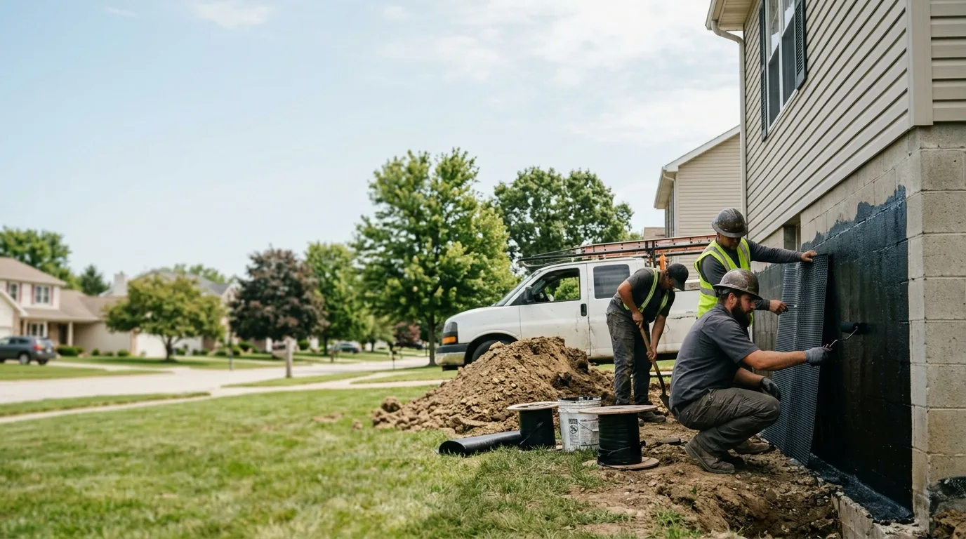 Basement Waterproofing in Woodburn, IA near me
